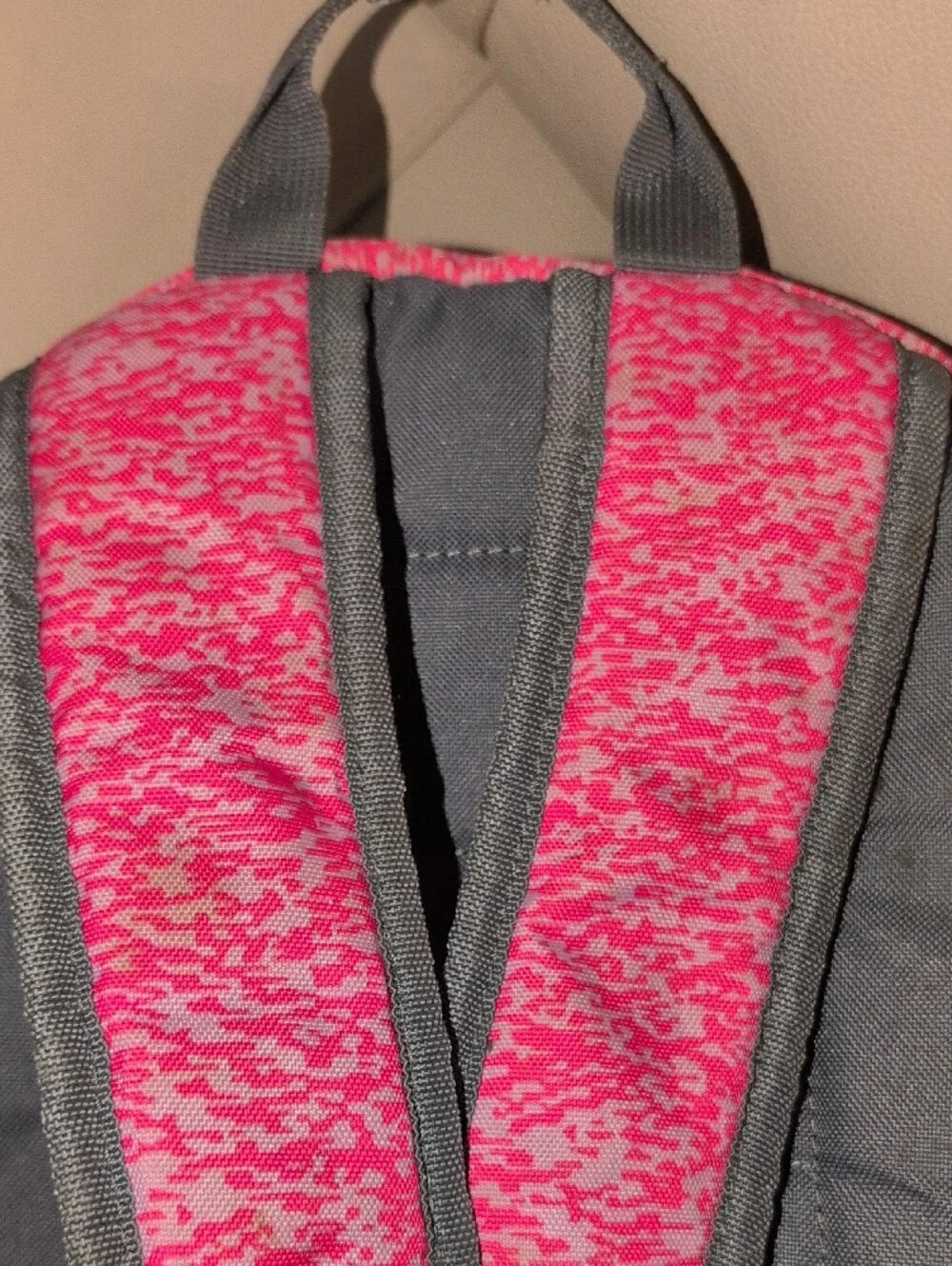 adidas Pink and Black Patterned Women's Backpack - Picture 8 of 16